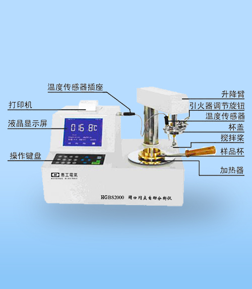 hgbs2000型閉口閃(shǎn)點自動分析儀(yí)